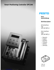 Festo SPC-AIF-MTS-2 Manual