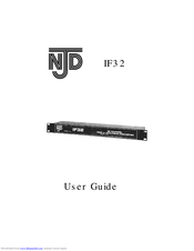 NJD Electronics IF32 User Manual
