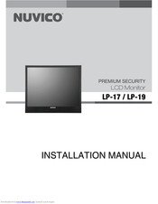 Nuvico LP-19 Installation Manual
