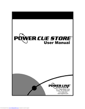 High End Systems Power Cue Store User Manual