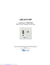 Broadata LBC-H/V-T-WP User Manual