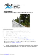 Satellite AV GEOSATpro GS120 DiSEqC Manual