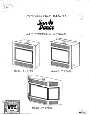 Sun Dance II 742 Installation Manual