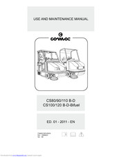 comoc CS120 D Use And Maintenance Manual