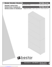 Bestar 92700-2168 Assembly Instructions Manual