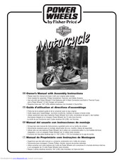Power Wheels Motorcycle Owner's Manual With Assembly Instructions