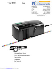 Techkon Spectro Jet Manual