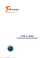 E Instruments 1100 Manual