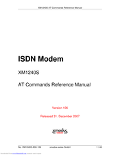 XMODUS XM1240S At Commands Reference Manual