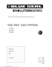 Blue Seal GT60E Installation And Operation Manual
