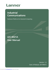 Lanner LEC-6021A User Manual
