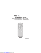 Toshiba RBC-IR1-PE Owner's Manual