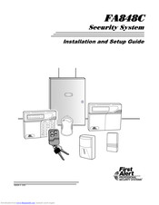First Alert FA848C Installation And Setup Manual