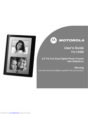 Motorola LS420 User Manual