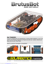 Solarbotics brutusbot 60125 User Manual