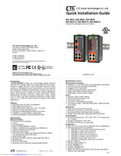 CTC Union IGS-402F-E Quick Installation Manual
