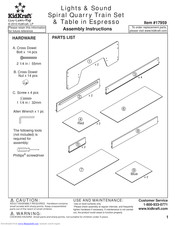 Kidkraft 17959 Assembly Instructions Manual
