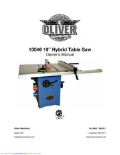 Oliver 10040 Owner's Manual