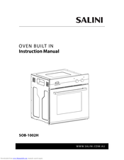 Salini SOB-1002H Instruction Manual