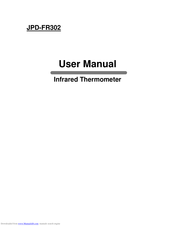 Jumper Medical JPD-FR302 User Manual