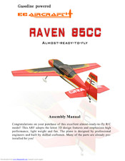 EC Aircraft RAVEN 85CC Assembly Manual