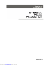 Climax VST-1818-WE Installation Manual