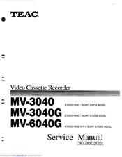 Teac MV-3040 Service Manual