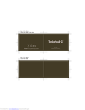 Timberland BL6099 Instruction Manual