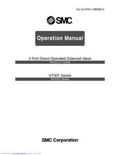 SMC Corporation VT307 Series Operation Manual