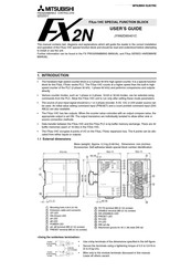 Mitsubishi Electric FX2N-1HC User Manual