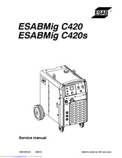 ESAB ESABMig C420w Service Manual