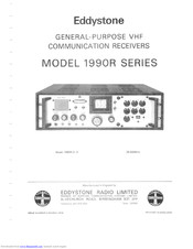 Eddystone 1990R/1 Service Manual