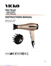 Vicko 871-7054 Instruction Manual
