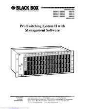 Black Box PRO SWITCHING SYSTEM II Manual