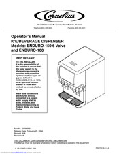 Cornelius ENDURO-100 Operator's Manual