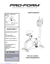Pro-Form PFIVEX87413.0 User Manual