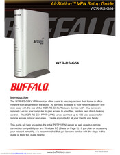 Buffalo Airstation Wzr Rs G54 Manuals Manualslib