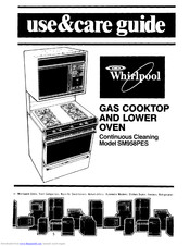 Whirlpool SM958PES Use And Care Manual