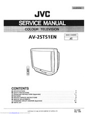 JVC AV-25TS1EN Service Manual