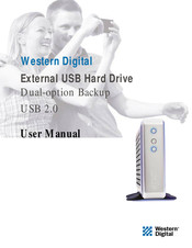 Western Digital Dual-option Backup USB 2.0 User Manual