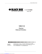 Black Box LB9002A-SC-R3 Manual