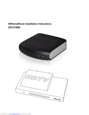 HDHomeRun 20121008 Installation Instructions Manual