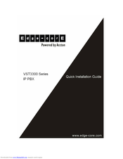 Edge-Core VST3318E Quick Installation Manual