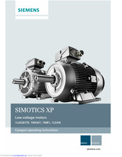 Siemens SIMOTICS XP 1LG6 Compact Operating Instructions