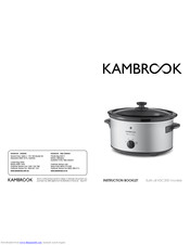 Kambrook KSC300 Instruction Booklet