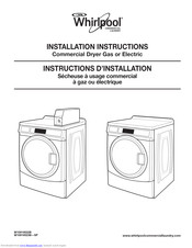 Whirlpool W10919522B Installation Instructions Manual