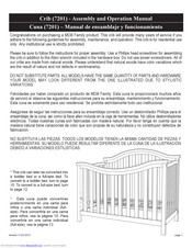 MDB Family 7201 Assembly And Operation Manual