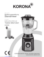 Korona 24030 Instruction Manual
