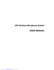 Nady Systems 9E3W1KUH User Manual