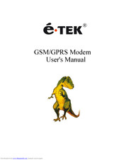 ETEK TD-8014 User Manual
